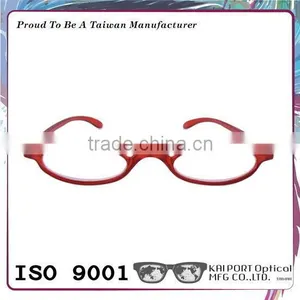 Vivid Color and Printed Mat Slim Reading Glasses thumbnail-2