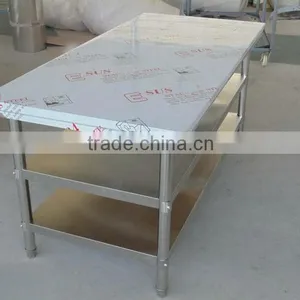 Stainless Steel Work Table For Sale,Customized Stainless Steel Work Table With Undershef thumbnail-5