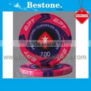 Ceramic EPT Poker Chips thumbnail-1