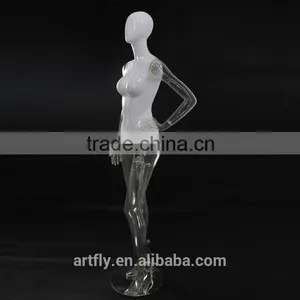 High Gloss and Transparent Unbreakable Plastic Mannequin thumbnail-1