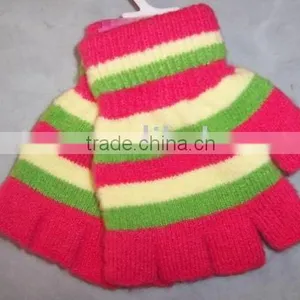 Girls Magic Knitted Cute Warm Gloves thumbnail-1
