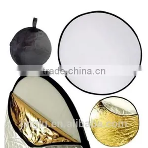 5 In1 60cm Light Mulit Collapsible Disc for Photography Panel Reflector Diffuser thumbnail-6