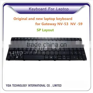Laptop Keyboard for Gateway NV-53 NV-59 With SP Layout thumbnail-1