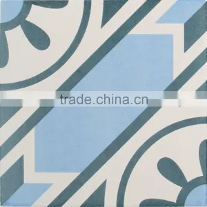 200*200mm Blue Color Glazed Ceramic Bathroom Tile Design thumbnail-1