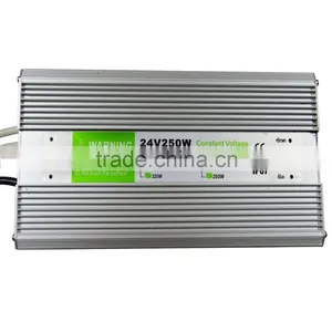 250w 24v Hot Sale Ip67 Waterproof Constant Voltage Led Driver Supplier's Choice thumbnail-2