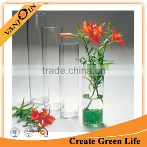 Different Size Clear Cylinder Glass Vases thumbnail-1