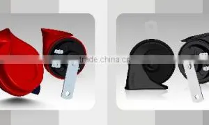 Disk Shaped Magic Voice Waterpoof DC12V Moto Speaker Environment Health Black Auto Parts Eletcric Car Horn thumbnail-3