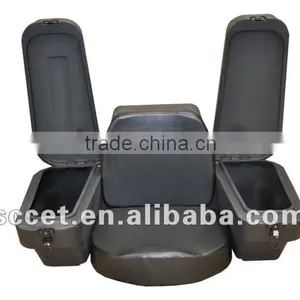 ATV Backrest/Rear Back Seat Storage Cargo Box thumbnail-1