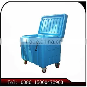 SCC Rotomolded Plastic Dry Ice Refrigeration Box, Industrial Dry Ice Box 310L thumbnail-4