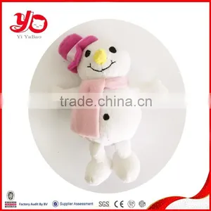2015 New Design Plush Soft Snowman Toy, Stuffed Snowman With Hat Scarf thumbnail-1