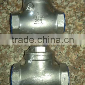 304 Stainless Steel Forged Check Valve thumbnail-1