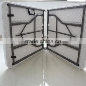 6ft Hot Sale Plastic Folding Dining Table for Family Picnic Use From Chinese Factory thumbnail-1