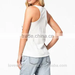 New Fashion Custom Pattern US Flag Womens Tank Top Wholesale thumbnail-2