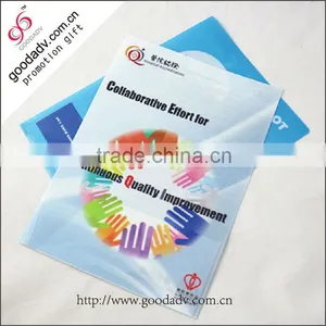 China Supplier Promotions PP Printing A4 Plastic Folder/plastic Clear File Folder thumbnail-1