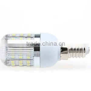 220V E14 2.5W 48 SMD3528 LED Corn Light Bulb Lamp With Cover White/Warm White Led Lighting thumbnail-2