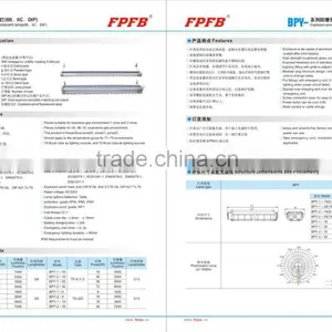 BPY Ex-proof Fluorescent Lamp With Louvers Tube Lamp thumbnail-5