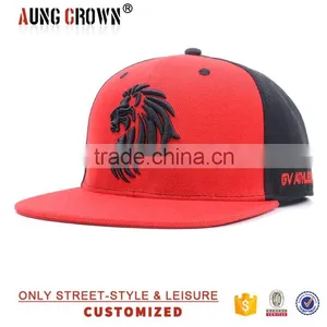 Custom Design Flat Brim Cap/cool Flat Cap/3d Embroidery Flat Cap thumbnail-3