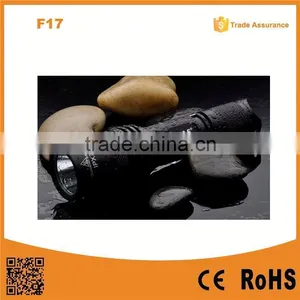 F17 XM-L T6 Led Flashlight Torches for 18650 Rechargeable Battery Flashlights and Torches thumbnail-1