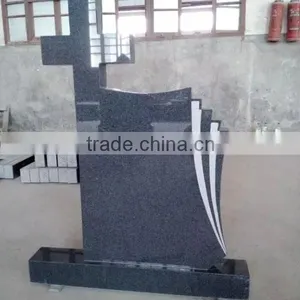 Black Marble Tombstone Headstone thumbnail-2