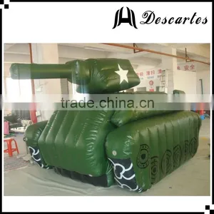 Oxford Cloth Giant Inflatable Military Tank, Promotional Inflatable Army Tank for Sale thumbnail-1