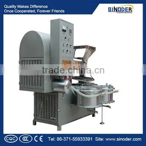 Supply Sunflower Oil Press Machine for Press Oil From Cold and Hot Coconut / Soybean/ Oilve / Sunflower/ Seeds thumbnail-1