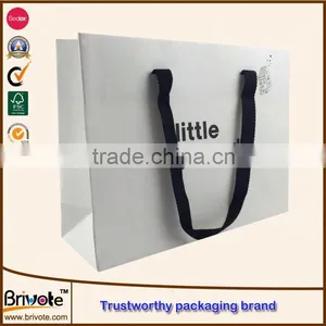 Orange Color Paper Bag/hot Stamping Paper Bag/bitumen Kraft Paper Bag thumbnail-3