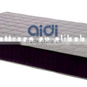 Royal Queen Size 100% Natural Latex Foam Pocket Spring Wedding Mattress AC-1408 thumbnail-5