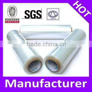 Chinese Manufacturer Hot Sale LLDPE Stretch Film for Hand Use thumbnail-1