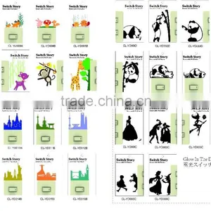 Wall Art Customized Switch off Lights Decals thumbnail-1