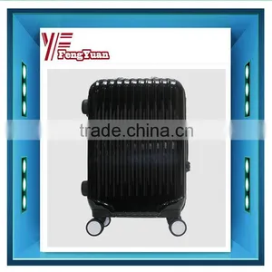 2014 China Supplier New Design ABS+PC Hard Plastic Luggage With Aluminium Frame thumbnail-1