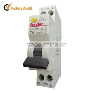 AUB1NR High Breaking Capacity Mini RCBO thumbnail-1