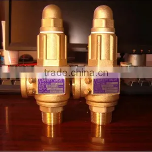 LIFT TYPE BRASS SAFETY RELIEF VALVE thumbnail-1