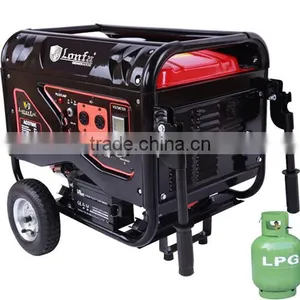 China Supplier (LONFA) 6.5KW Honda Engine Power LPG Gas Generator Price thumbnail-1