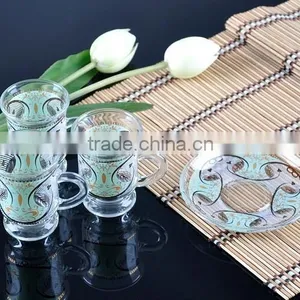 Hot Fresh Colour Cup and Saucer for Coffee and Tea thumbnail-1