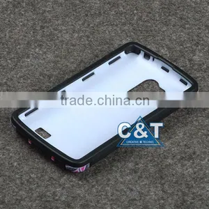 C&T Hot Triangle Printing 2 in 1 Combo Case For LG L FINO D290 / D295 Phone thumbnail-4