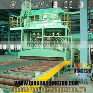 Roller Steel Plate Shot Blasting Machine/Section Bar Cleaning Machine thumbnail-4