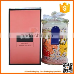 Cardboard Paper Material Candle Box Packaging thumbnail-1