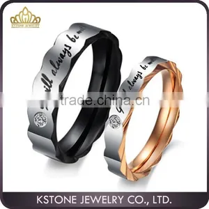 KSTONE Free Shipping and Free Engrave Customize Size 4-15 Tungsten Woman Man's Wedding Rings Couple Rings thumbnail-1