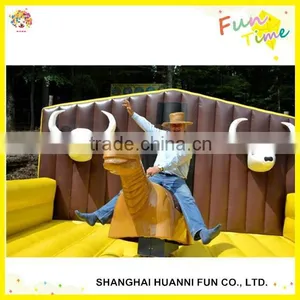 Outdoor Carnival Amusement Rides Mechanical Bull Rodeo/inflatable Rodeo Bull for Sale! thumbnail-1
