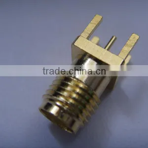 5 Insertion Female Straight PCB Through Hole SMA Connector thumbnail-4