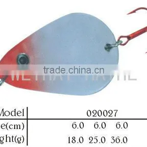 Spoon Lure,spoon Bait, Hook Bass Walley Spoon Metal Spoon Fishing Lure thumbnail-1