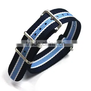 Stripe Custom Size Nylon Nato Straps 20mm Watch thumbnail-2