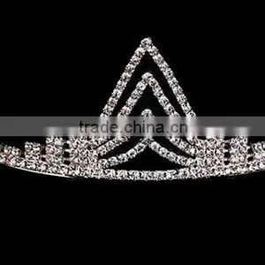 New Fashion Silver Tassels Tiara Necklace & Earrings Jewelry Sets for Women thumbnail-2