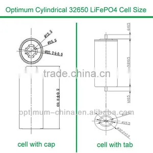 Lifepo4 Factory, 32650 Lithium Ion Cylindrical Cells thumbnail-1