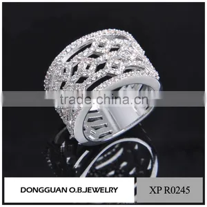Fashion Ring Finger Rings Photos, Latest Wedding 2 Gram White Gold Ring Charm Jewelry thumbnail-4