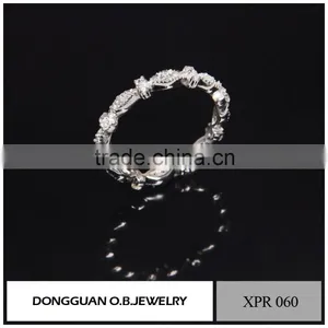 High Quality Jewelry 925 Sterling Silver Ring Wholesale New Design Wedding Silver Ring Designs For Girl thumbnail-1