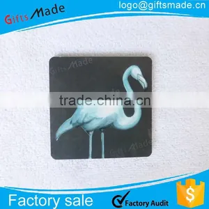 Customized Printed Logo Square Mdf Cork Coaster thumbnail-2