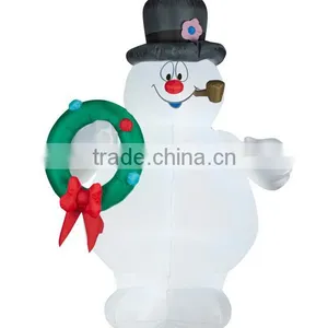 Lowes Outdoor Christmas Inflatable Snowman Decorations thumbnail-1
