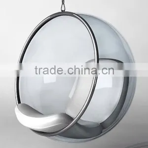 Eero Aarnio Acrylic Transparent Hanging Swing Ball Chair thumbnail-3