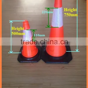 Height 500mm Safety Plastic Traffic Sport Cones thumbnail-4
